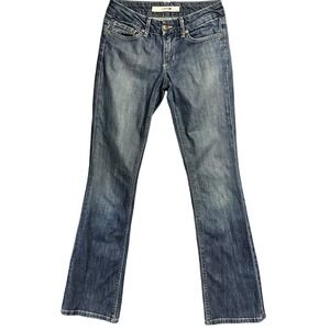 Joes Jeans Womens Blue Denim Bootcut Stretch Low Rise 5 Pocket USA‎ Size W26